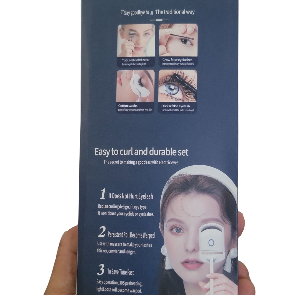 Electric Heated Eyelash Curler, Ionic Eyelash Curling Device - Picture 16 of 16